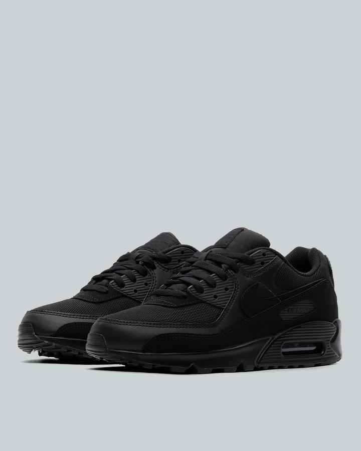 Nike Men's Air Max 90 Trainer - Black