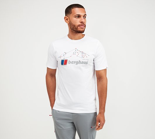 BERGHAUS EVEREST T SHIRT - WHITE