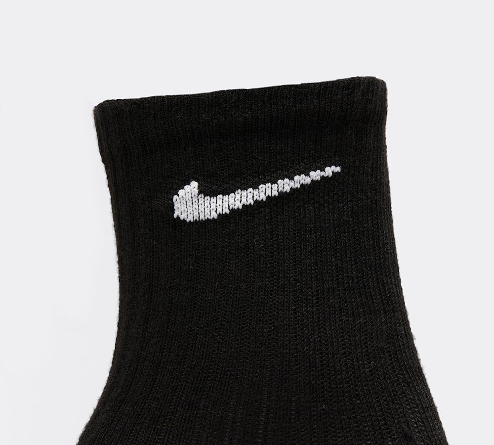 Nike Junior 3 Pack Basic Crew Sock - Black