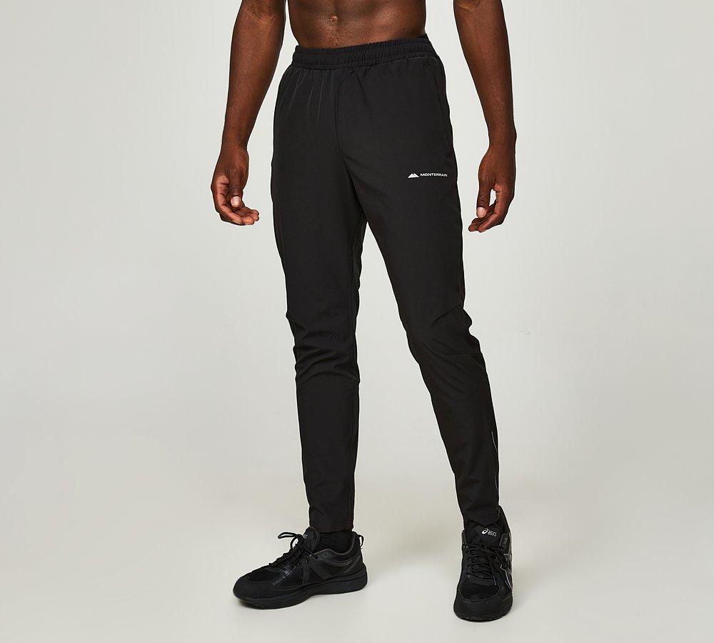 Monterrain Men's Form Woven Running Pant - Monument