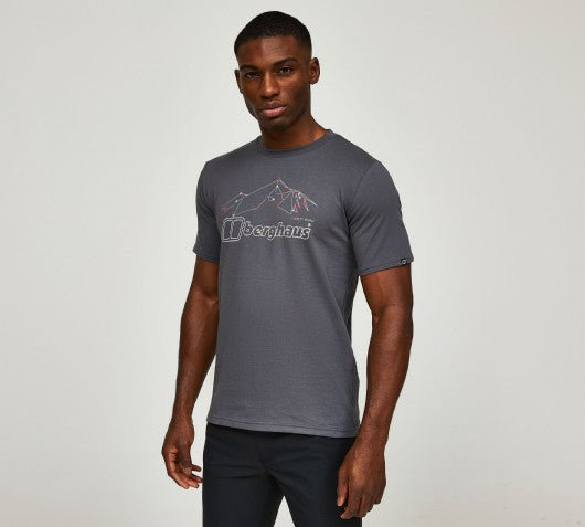 BERGHAUS EVEREST T SHIRT - DARK GREY