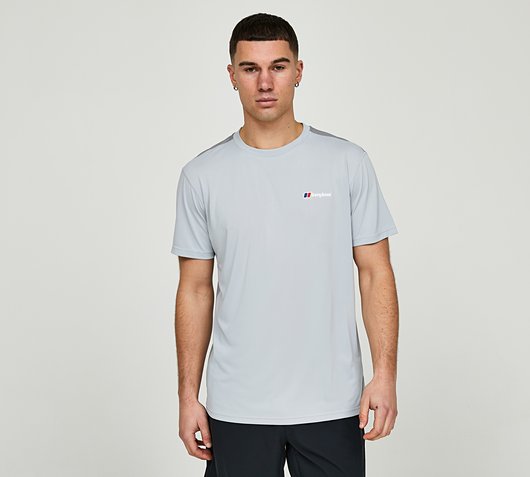 BERGHAUS WAYSIDE TECH T SHIRT - GREY