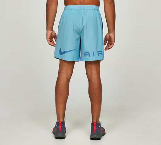 NIKE AIR RUN SWOOSH MILER SHORTS - DENIM TURQUOISE