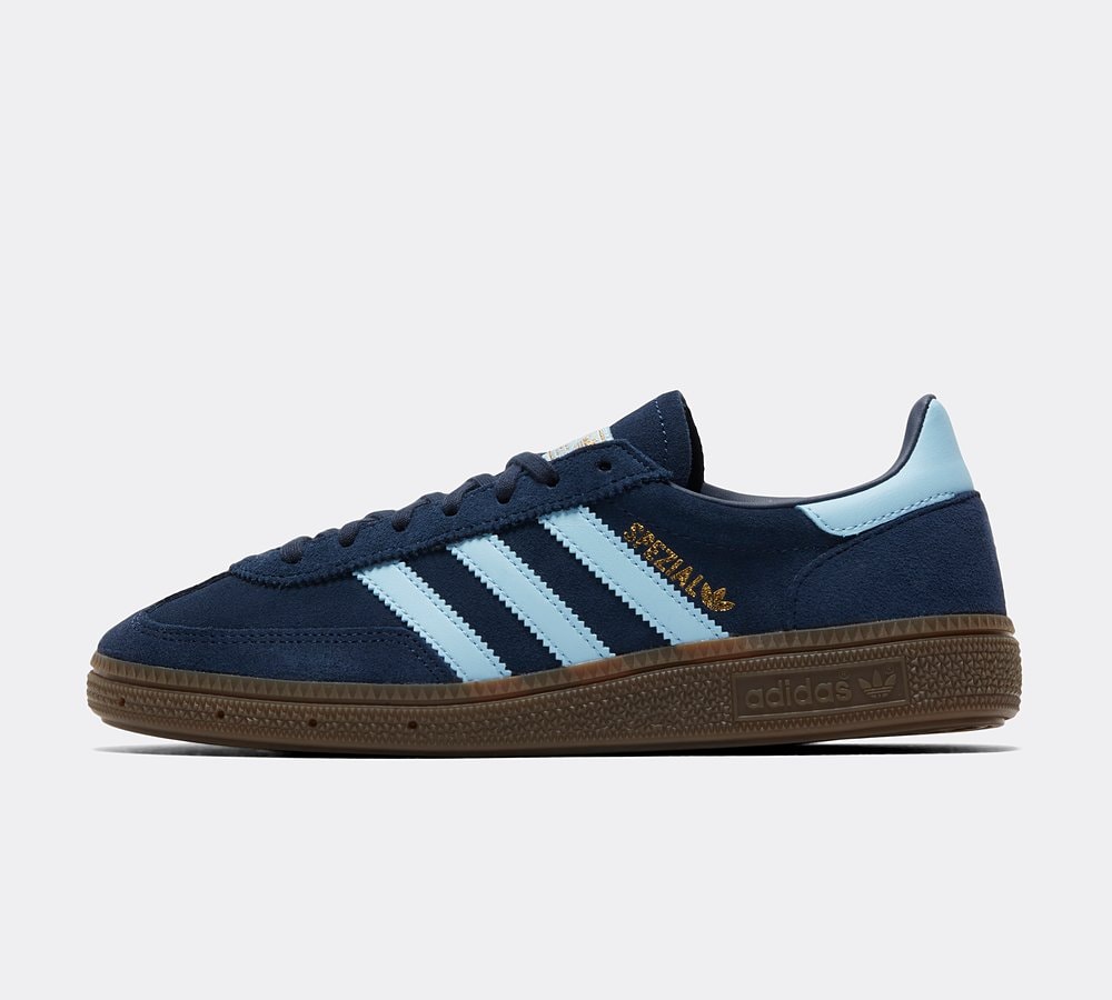 adidas Junior Handball Spezial Trainers - Collegiate Navy Clear Sky Gum 5