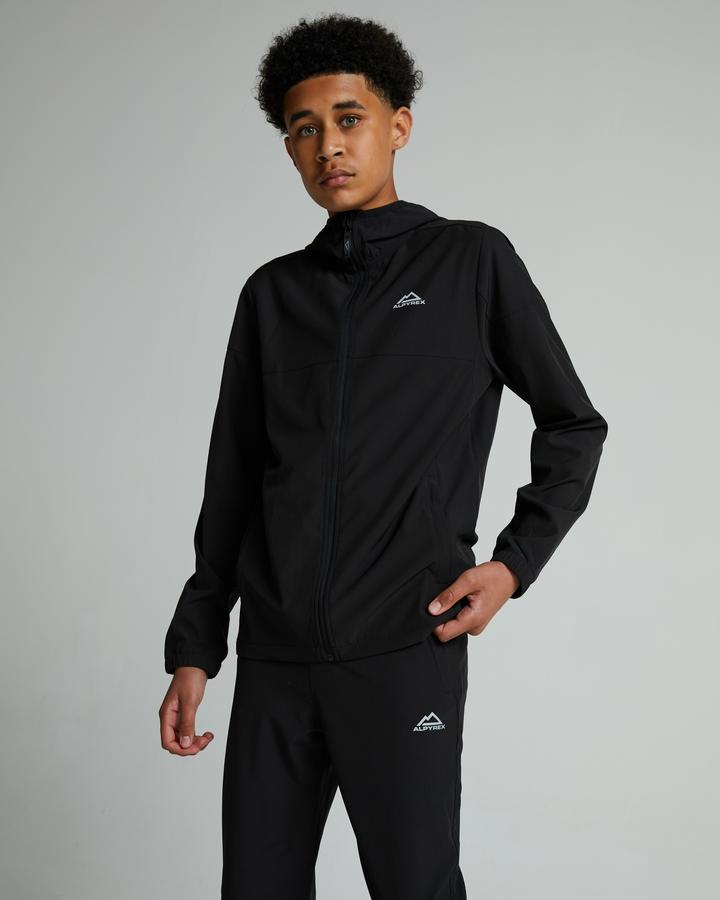 Alpyrex Junior Copex Tracksuit - Jet Black