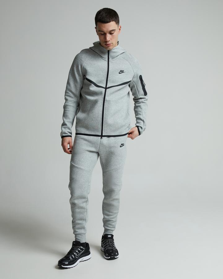 Nike Men's Tech Fleece Jogger - Dark Grey Heather/Black
