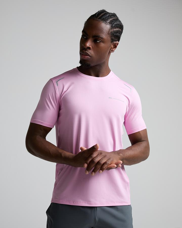 Monterrain Men's Lyder 3.0 Space Dye T-Shirt - Pink