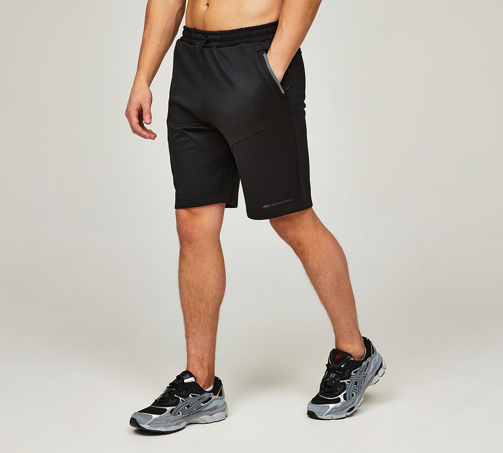 Monterrain Men's Speed 2.0 Poly Fleece Short - Black