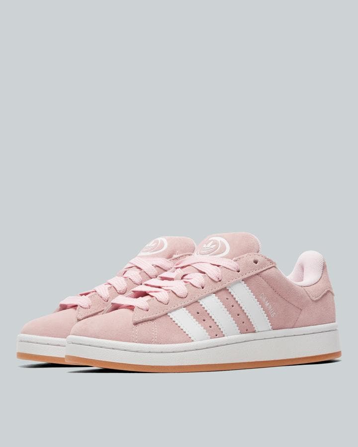 adidas Junior Campus 00s Trainers - Clear Pink Footwear White Gum 2