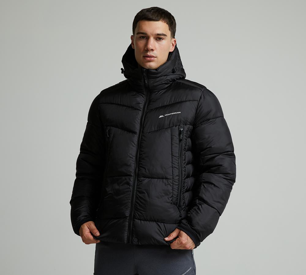 Monterrain Men's Blanc 2.0 Puffer Jacket - Black