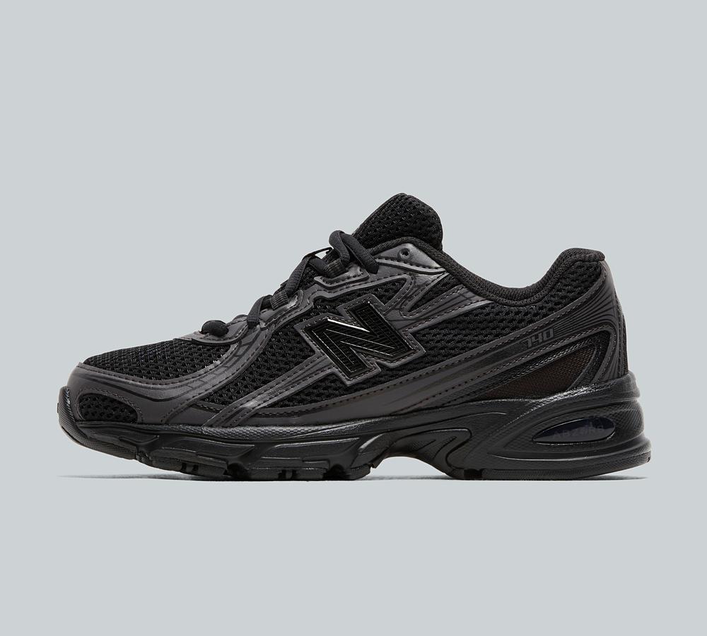 New Balance Junior 740 Trainers - Black Cement