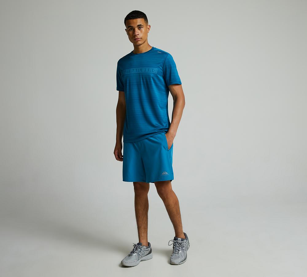 Trailberg Men's Crest 2.0 Short - Blue