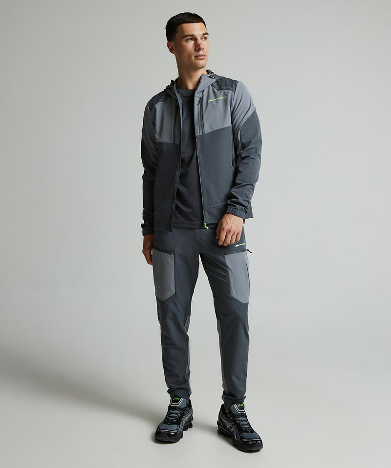 MONTERRAIN ORBIT WOVEN TRACKSUIT - IRON GATE / NIGHT OWL / VOLT
