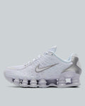 White Metallic Silver Max Orange