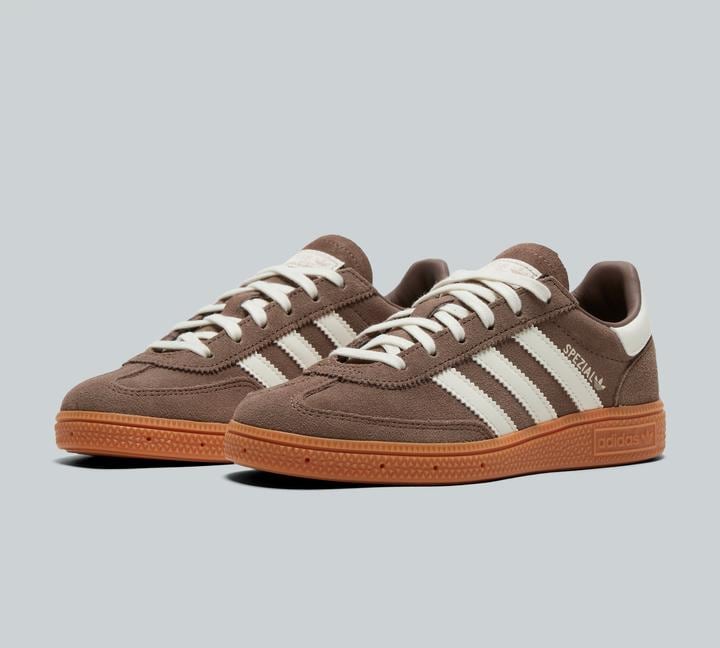 adidas Infant Handball Spezial Trainers - Earth Strata Off White Gum