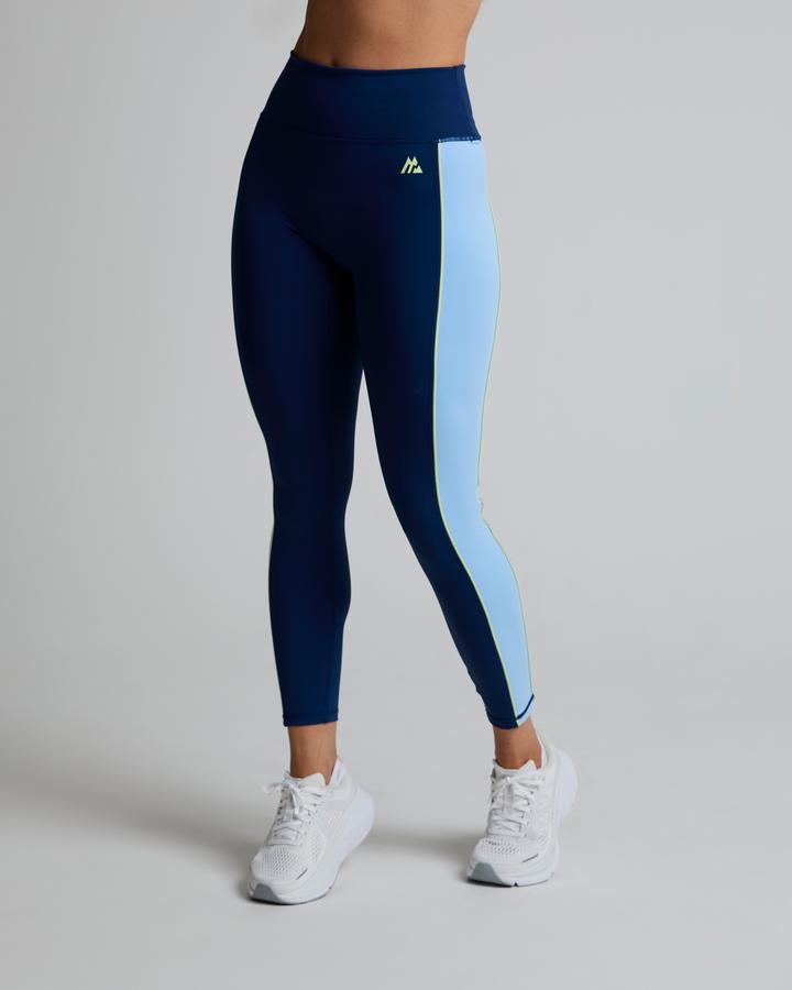 Montirex Women's Vitality Legging - Agency/Blissful Blue/Citrus