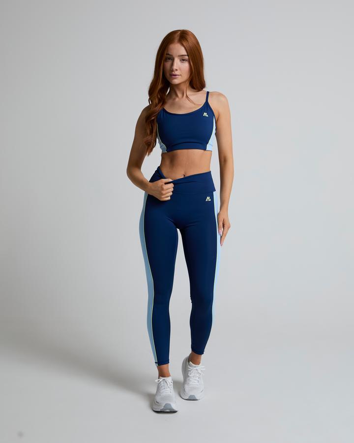 Montirex Women's Vitality Legging - Agency/Blissful Blue/Citrus