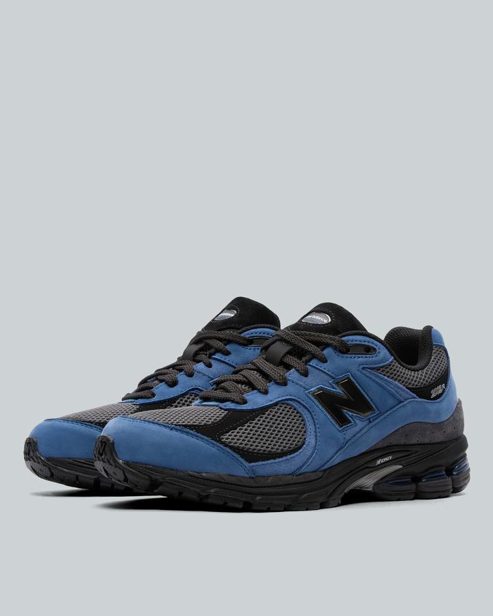New Balance Men's 2002R Trainer - Magic Blue/Black/Castlerock