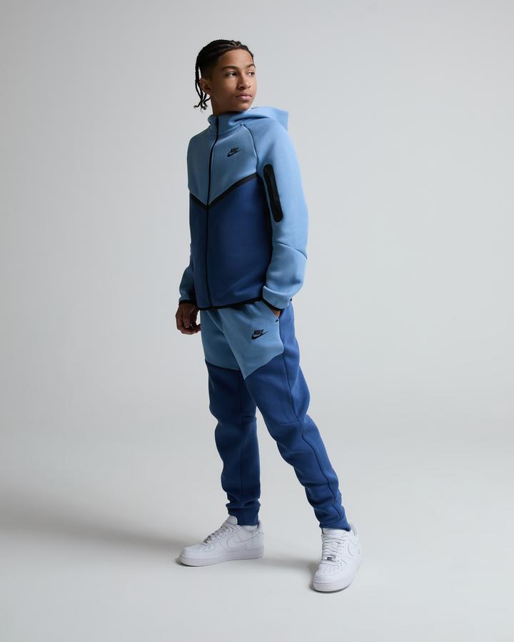 Nike Junior Tech Fleece Jogger - Mystic Navy Work Blue Black