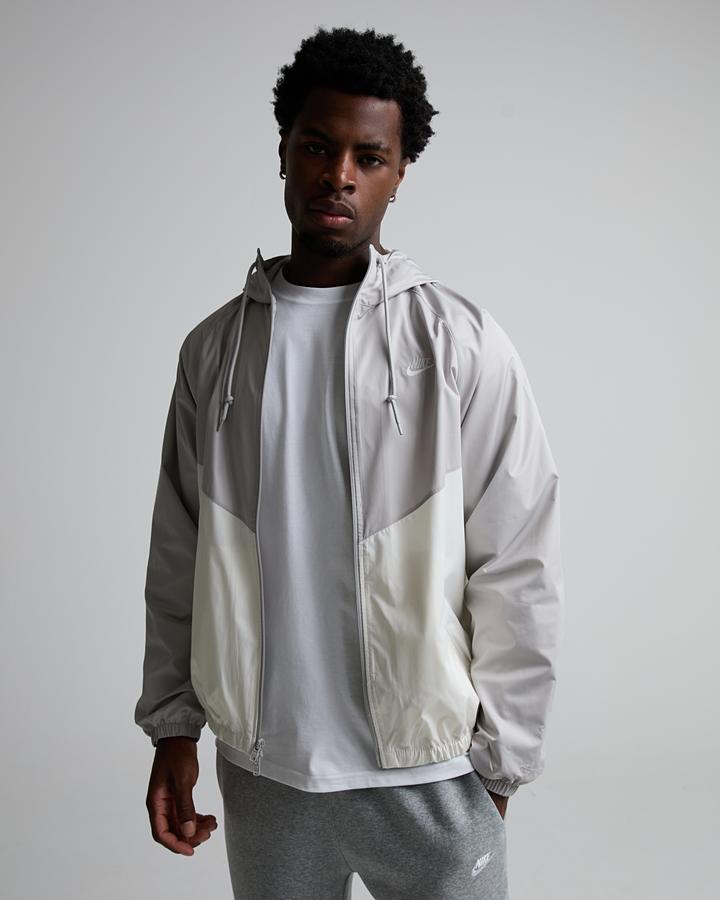 Nike Men's Lined Windrunner 26 Jacket - Light Iron Ore/Sail
