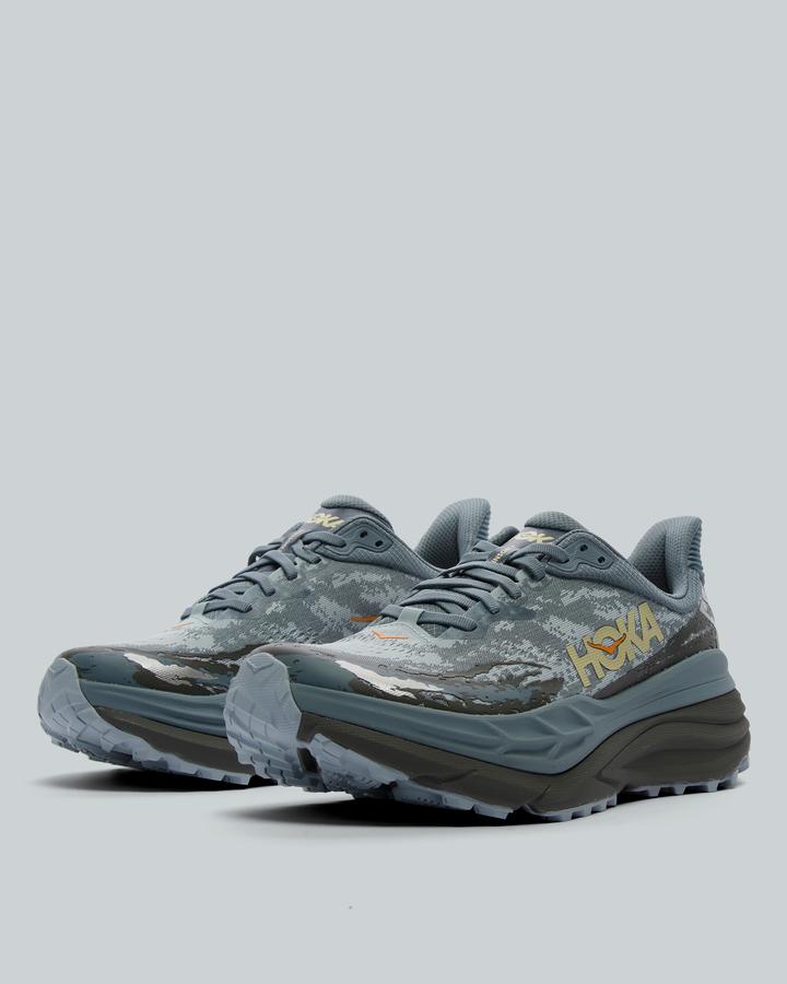 HOKA Men's Stinson 7 Trainer - Slate Blue/Asphalty Grey/Black