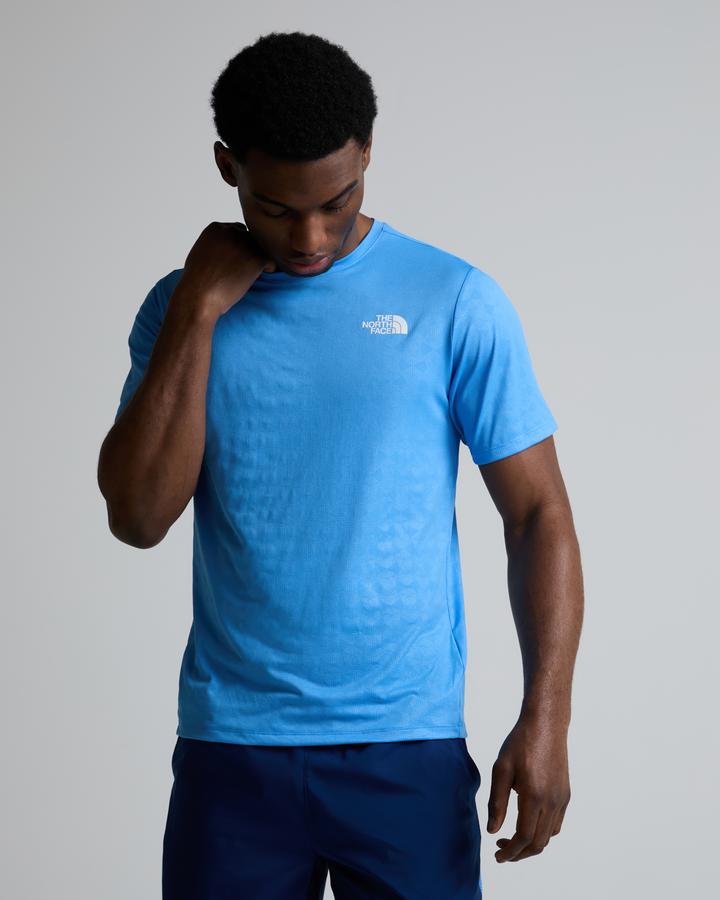 The North Face Men's 24/7 Pentadome Embossed Regular Short Sleeve T-Shirt - Marina Blue