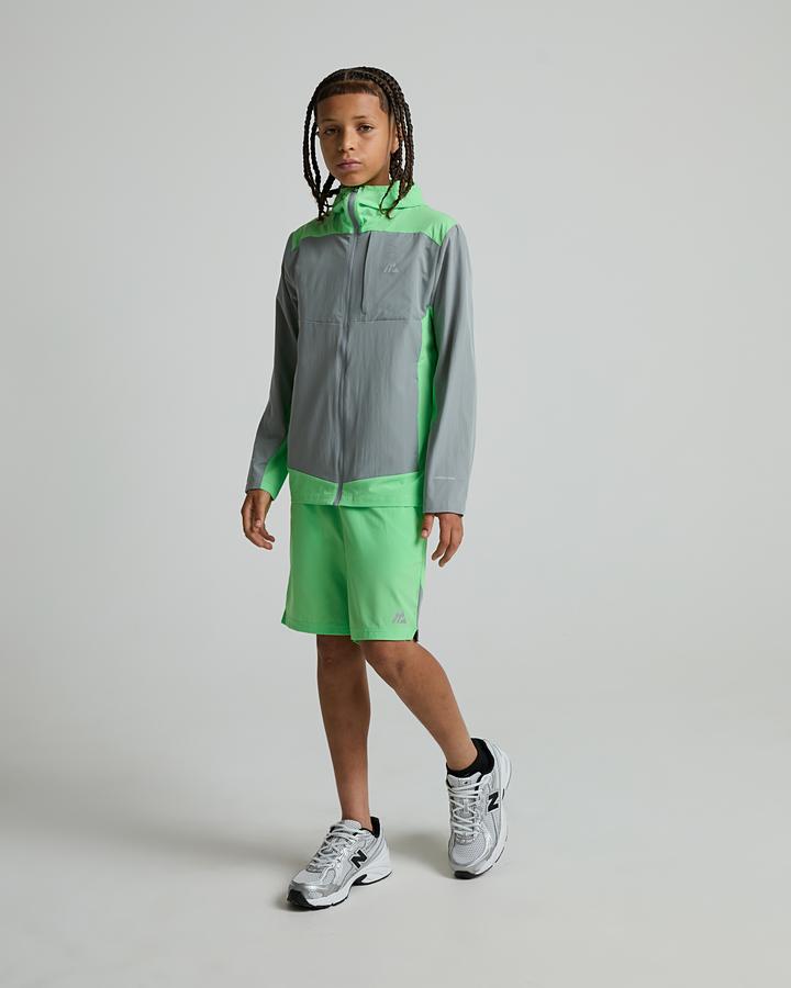 Montirex Junior Gamma Hooded Jacket - Platinum Grey Chameleon