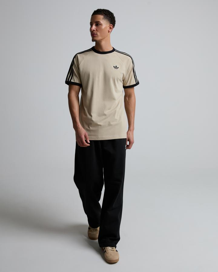 adidas Men's Adicolor Classics 3-Stripes T-Shirt - Stone Khaki