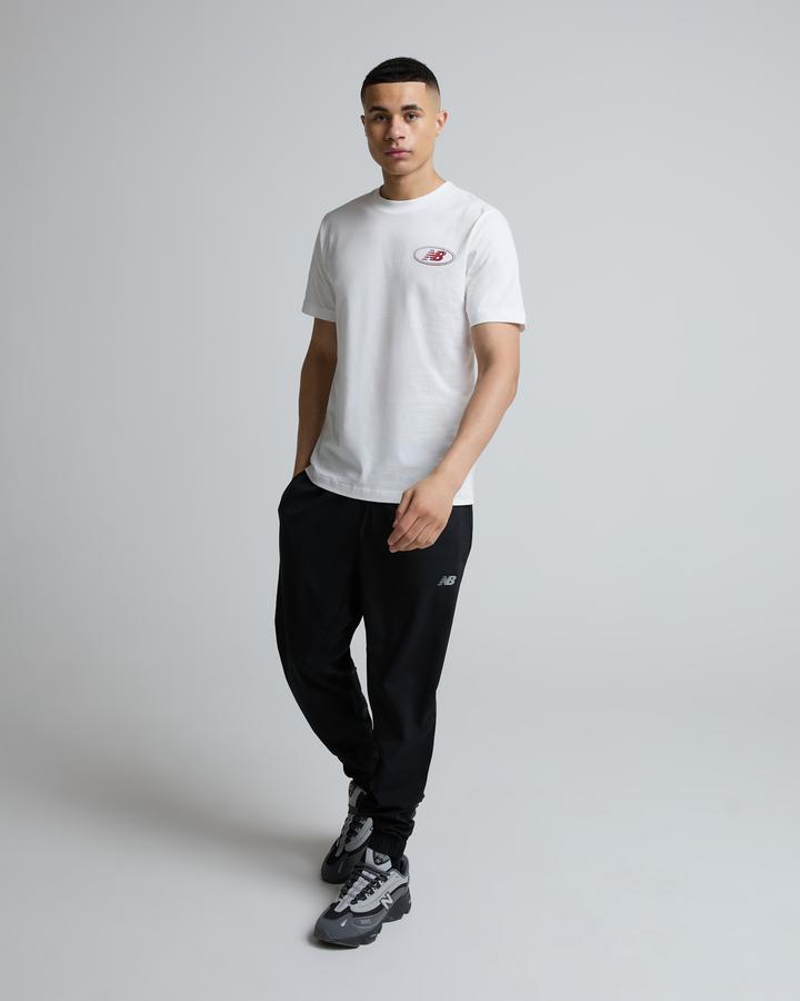 New Balance Men's Oval T-Shirt - Sea Salt