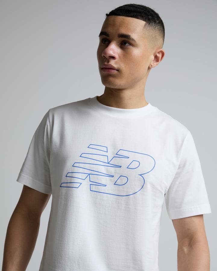 New Balance Men's Front Flying T-Shirt - Sea Salt