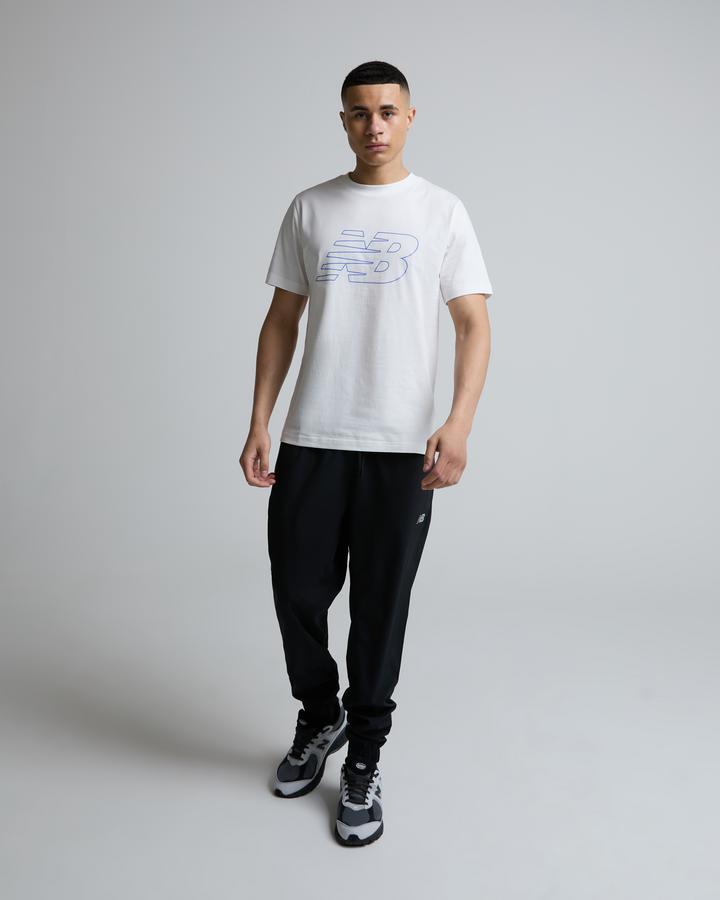 New Balance Men's Front Flying T-Shirt - Sea Salt