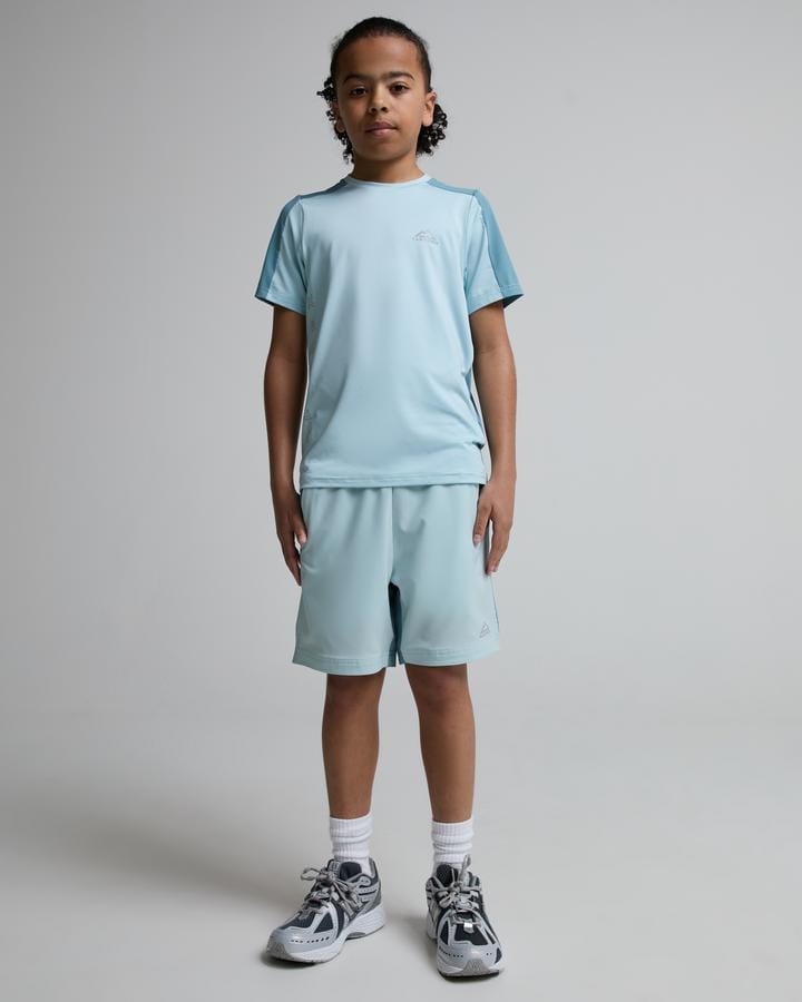 Alpyrex Junior Ontera Poly T-Shirt - Ash Tide Frostlight Blue