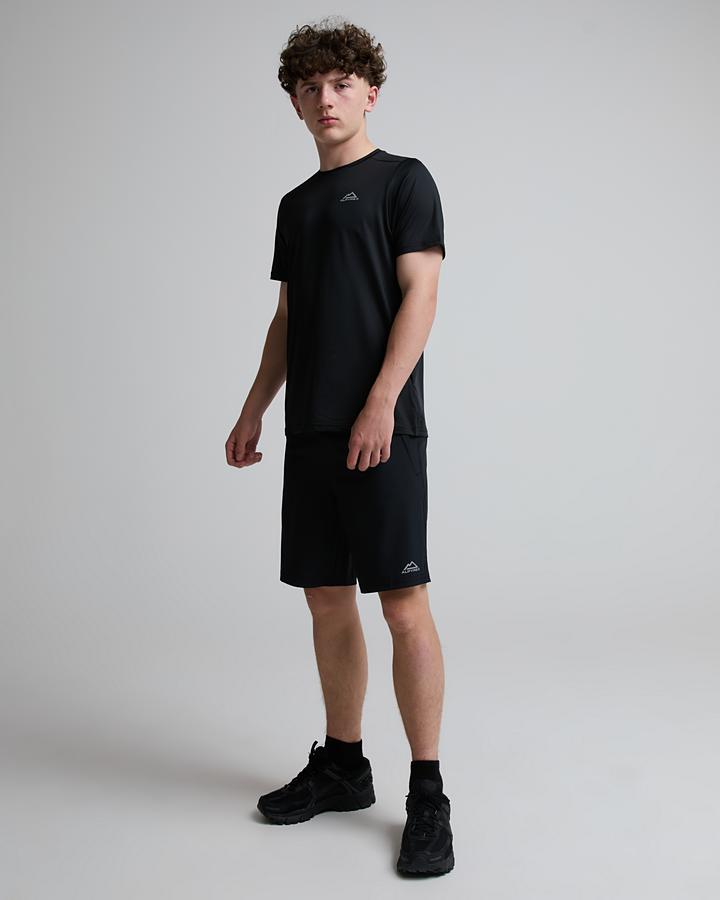 Alpyrex Junior Copex T-Shirt And Short Set - Black