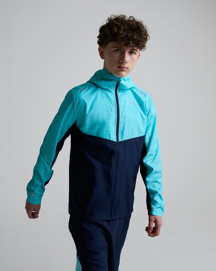 Monterrain Junior Bolt 2.0 Space Dye Windbreaker - Velvet Dusk Gleaming Blue