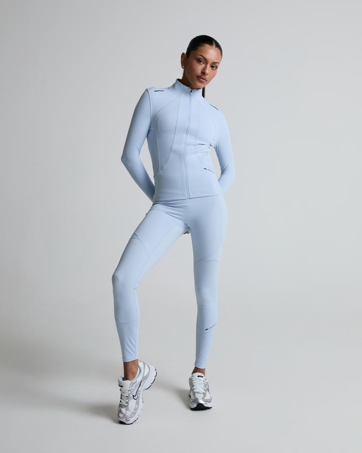 Monterrain Women's Altitude 3.0 Rib Legging - Blue