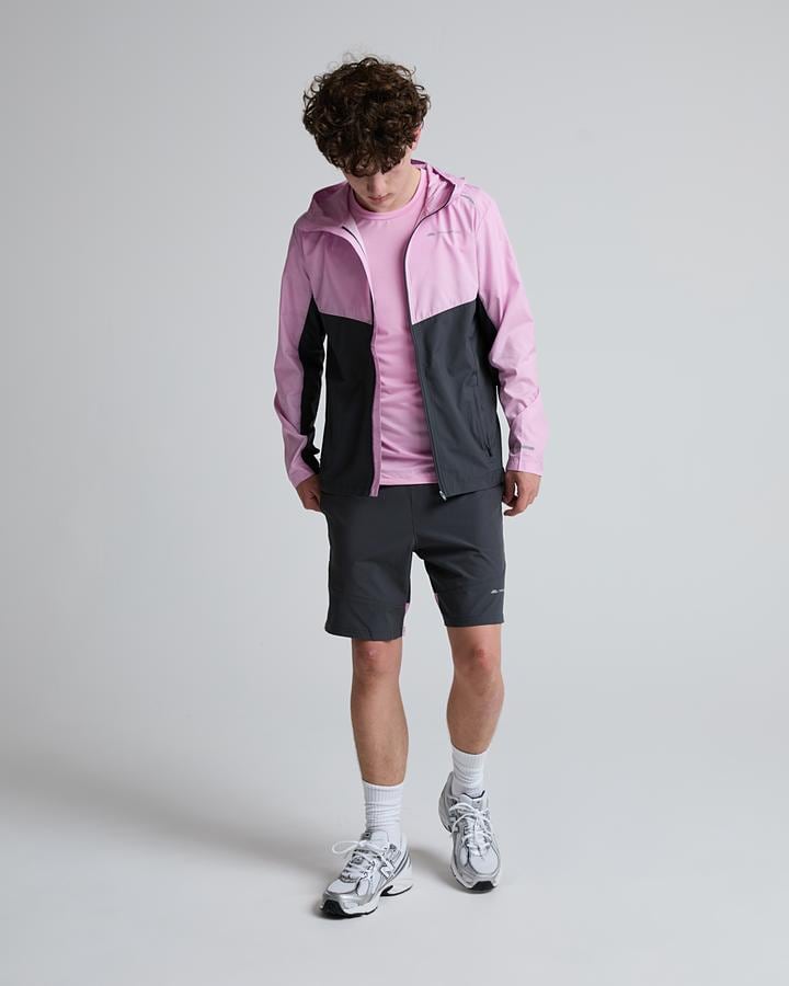 Monterrain Junior Bolt Space Dye Short - Urban Charcoal Sweet Pink