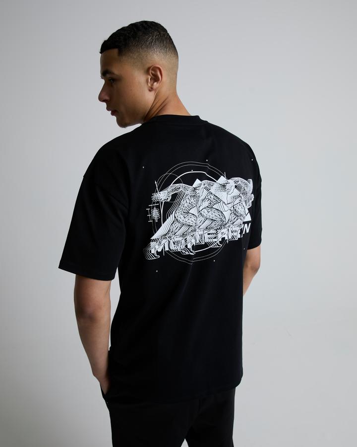 Monterrain Men's Pulse T-Shirt - Black