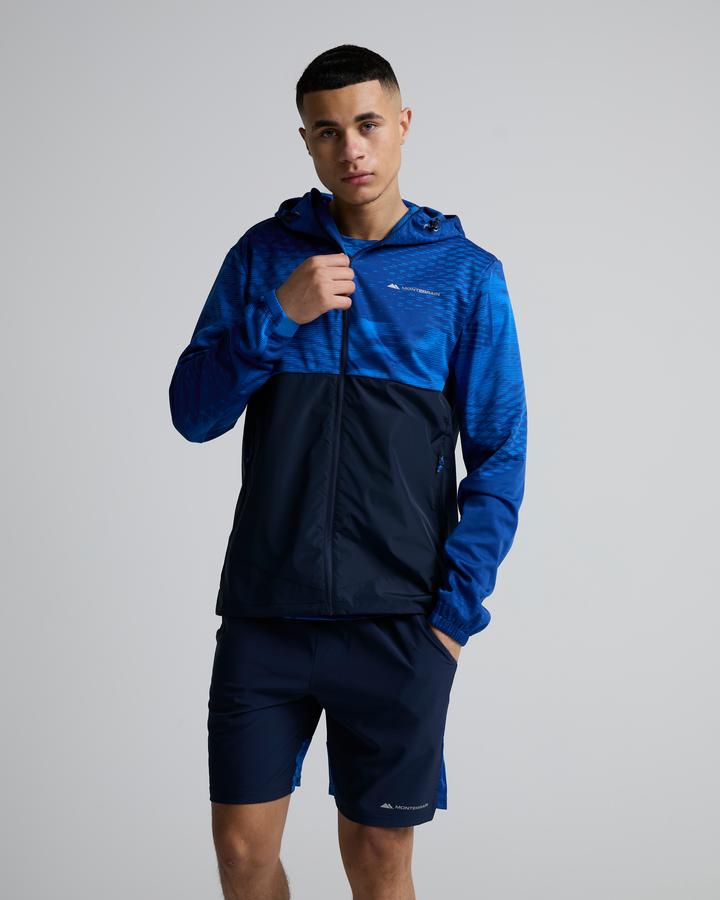 Monterrain Men's Divide Windrunner - Regal Blue/Velvet Dusk