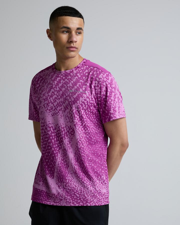 Monterrain Men's Quantum Jacquard T-Shirt - Cosmic Bloom