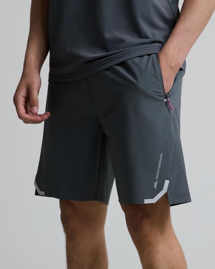 Monterrain Men's Defence Woven Short - Forged Steel/Urban Charcoal/Salted Fog