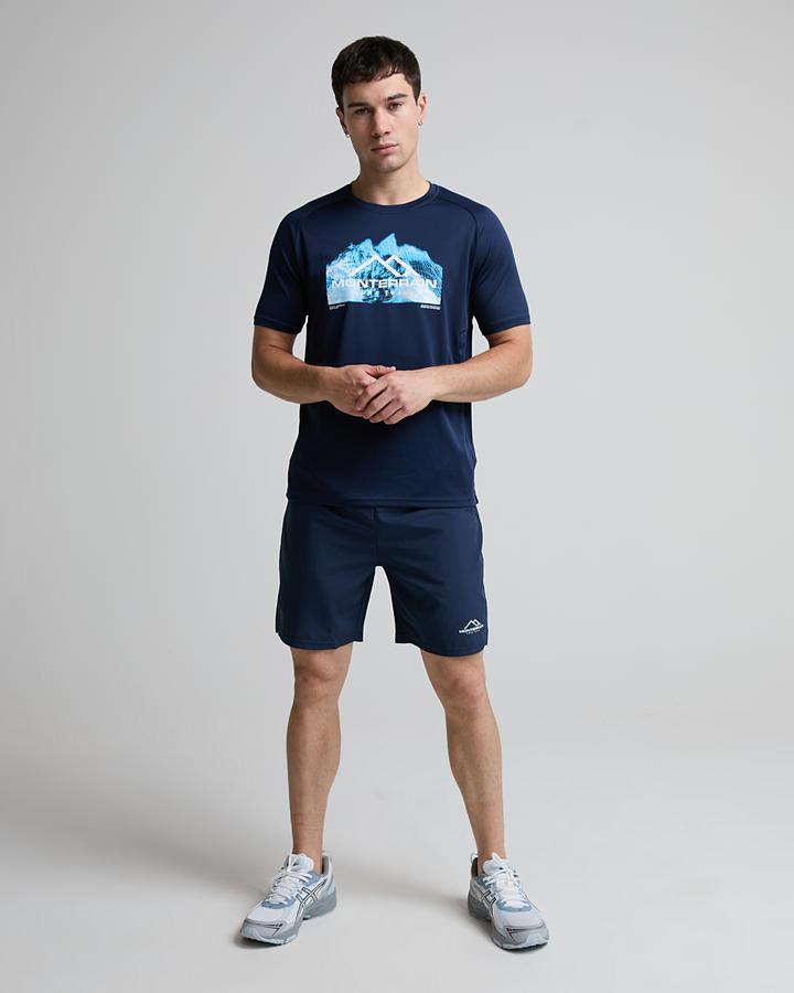 Monterrain Men's Fjord T-Shirt - Velvet Dusk