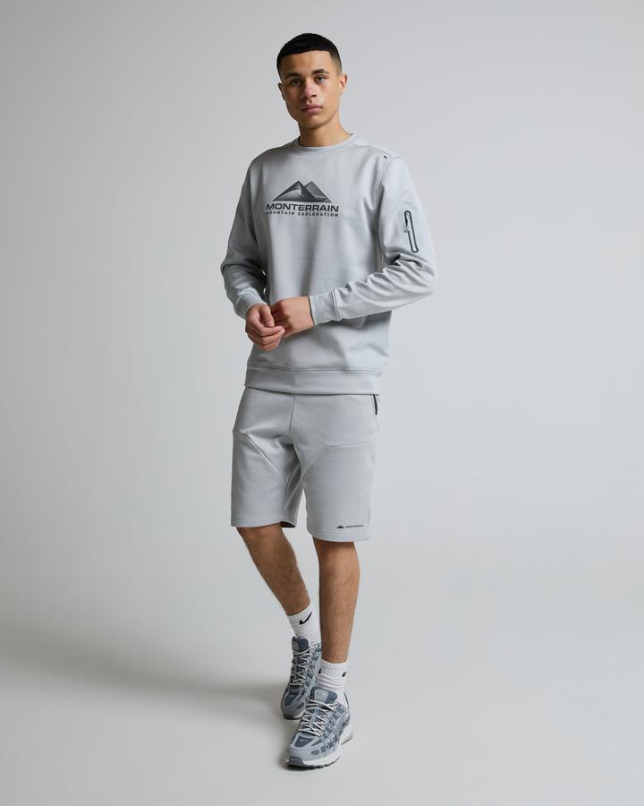 Monterrain Men's Speed 2.0 Poly Fleece Short - Grey