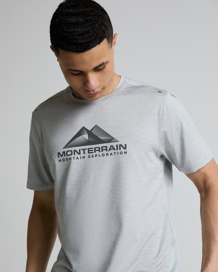 Monterrain Men's Speed 2.0 Poly T-Shirt - Grey