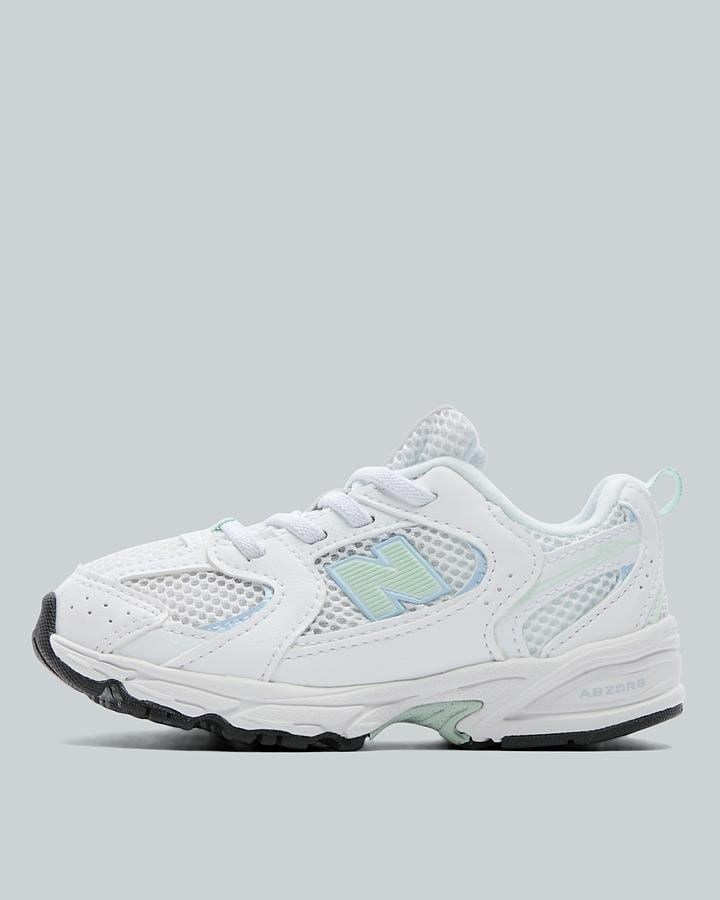New Balance Baby 530 Trainers - White Cosmic Jade