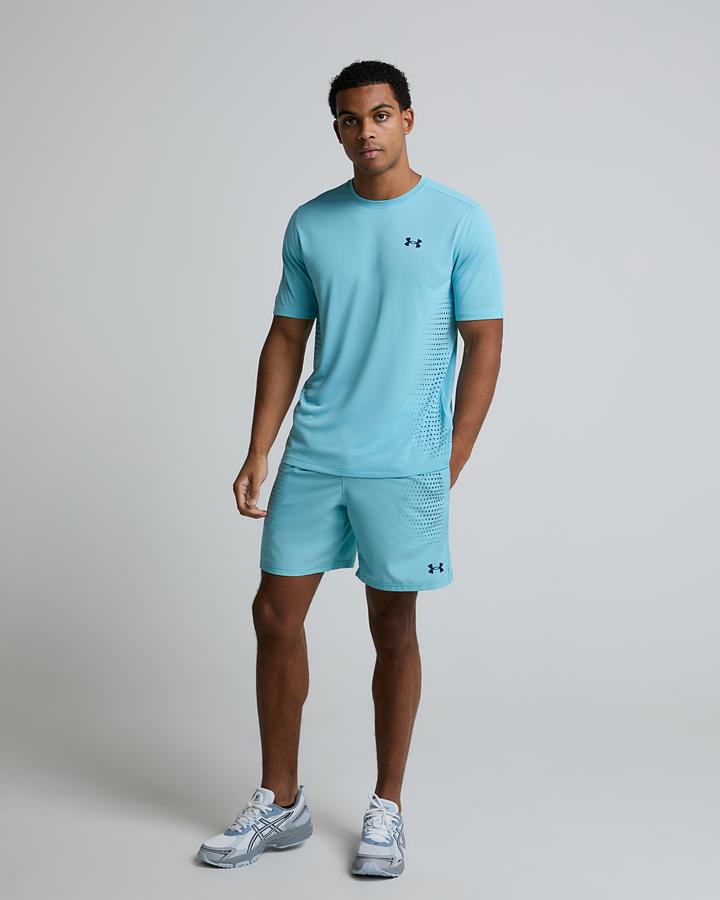Under Armour Men's UA Tech Play Short Sleeve T-Shirt - Blue Haze/Academy