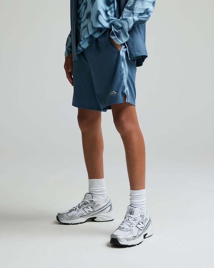 Trailberg Junior Kinetic Short - Breeze Dove Blue