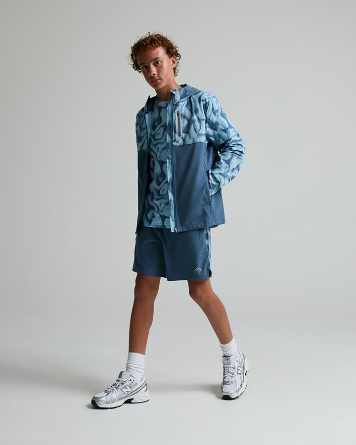 Trailberg Junior Kinetic Short - Breeze Dove Blue