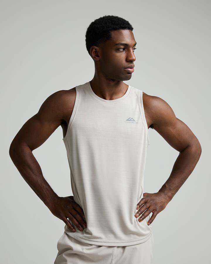 Trailberg Men's Cloud Vest - Pebblestone/Frosted Ridge