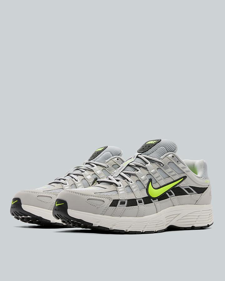 Nike P-6000 Men's Trainers - Grey Fog/Volt/White