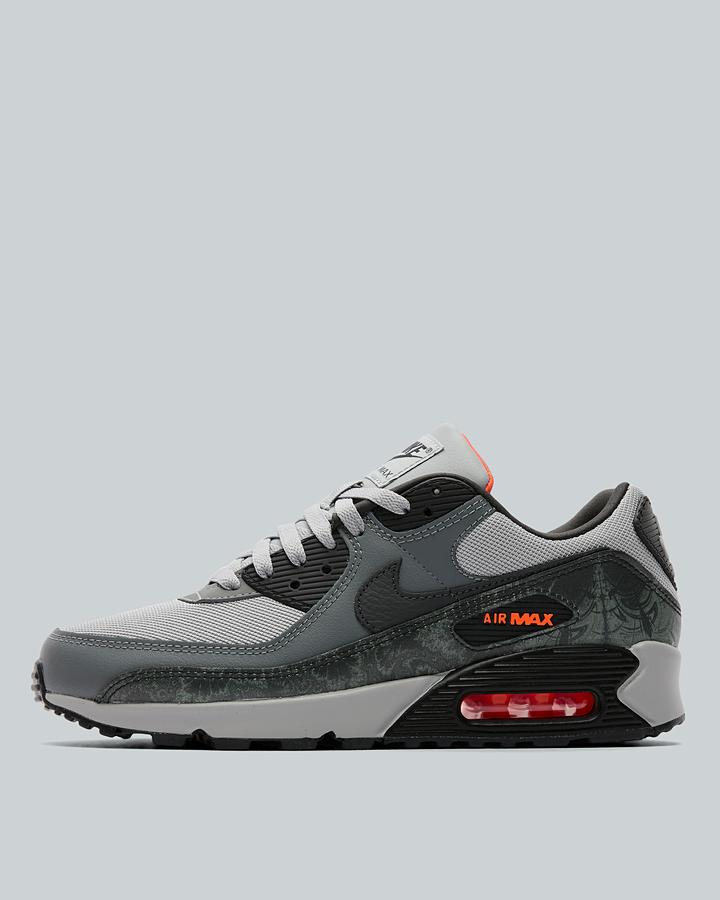 Nike Men's Air Max 90 Trainer - Multi Colour/Black/Multi Colour